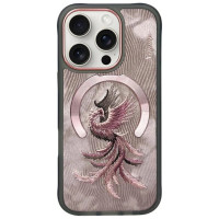 Nimmy Magnetic Fantasy Animal MagSafe Case for iPhone 16 Pro Max Rose Gold