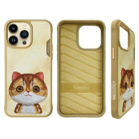 Nimmy Big Eyed Pet 2.0 Cat Case for iPhone 15 Pro - Green