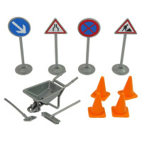 Lean Toys* Ceļu remonta mašīna ar aksesuāriem 92685