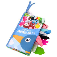 Lean Toys* Mīkstā grāmatiņa PUTNU DZĪVE 14560