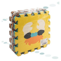 KIK Paklājiņš-puzle 9 el. ANIMALS 5208 [A]