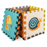 KIK Paklājiņš-puzle 9 el. ANIMALS 5208 [A]