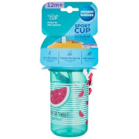 Canpol Babies Pudele-bidons ar salmiņu SO COOL 4/102 pink