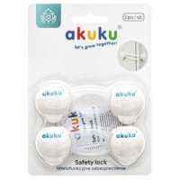 Akuku Slēdzenes atvilktnēm un skapjiem 10 cm (2 gab.) A0648