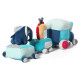 Babyono Attīstošā rotaļlieta SAFARI TRAIN BabyOno 1495-izpārdošana