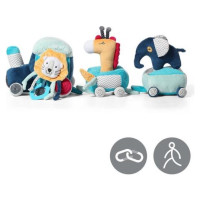 Babyono Attīstošā rotaļlieta SAFARI TRAIN BabyOno 1495-izpārdošana