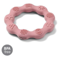 Babyono Zobu graužamais elastīgs RING BabyOno 825/02 pink