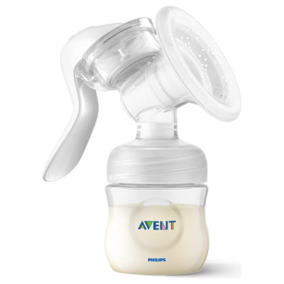 Philips Avent Lotus manuālais krūts piena sūknis ar pudelīti - SCF430/10