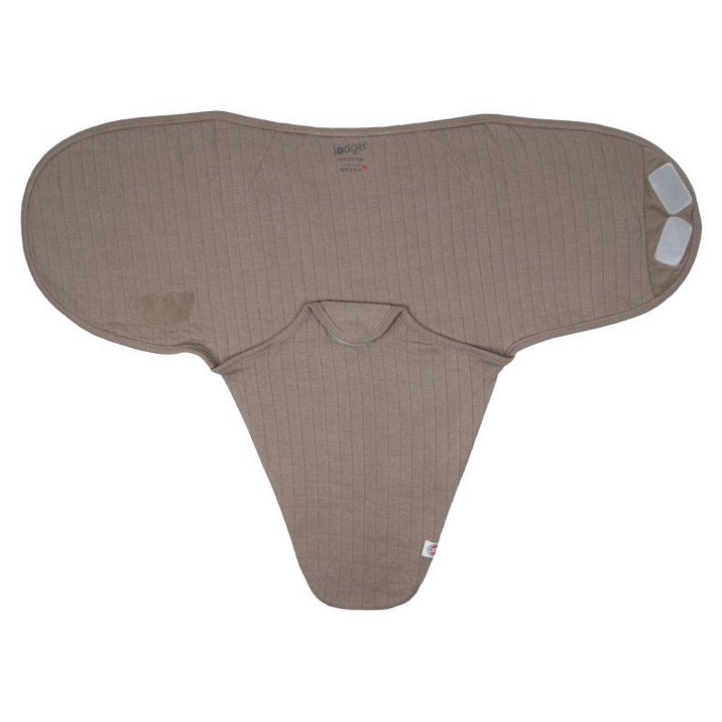 Lodger Bundler Solid kokvilnas autiņ&scaron; mazuļa ietī&scaron;anai, Buffalo - BN 535