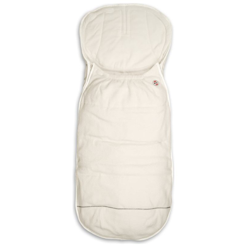 Lodger Mini Bunker Teddy vissezonas guļammaiss autokrēsliņiem, Cloud Dancer - BKM 101