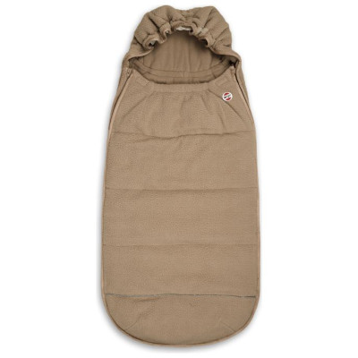 Lodger Mini BunkerTeddy vissezonas guļammaiss autokrēsliņiem, Beige - BKM 630