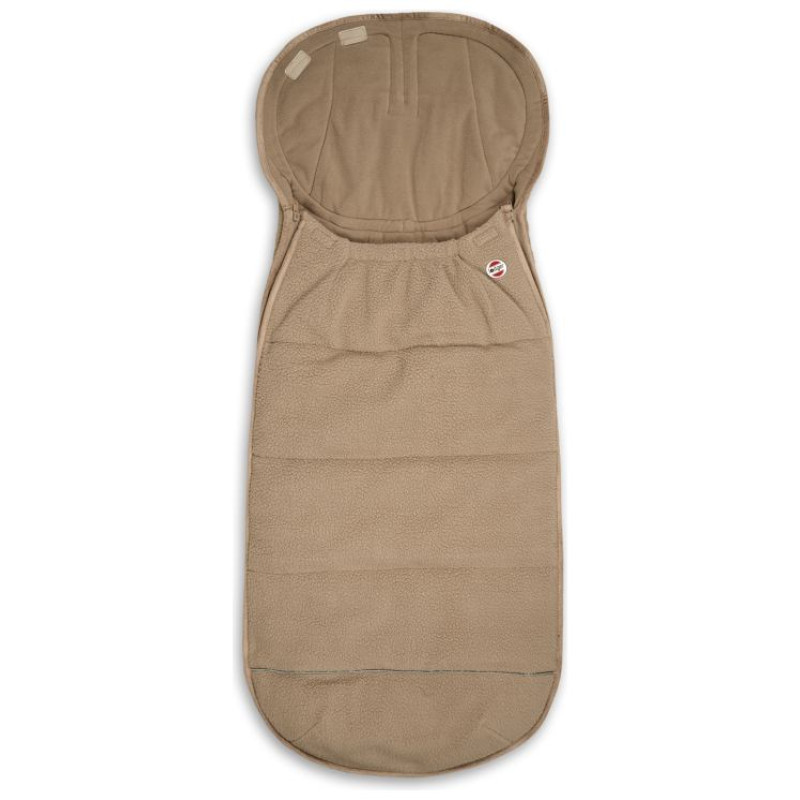 Lodger Mini BunkerTeddy vissezonas guļammaiss autokrēsliņiem, Beige - BKM 630