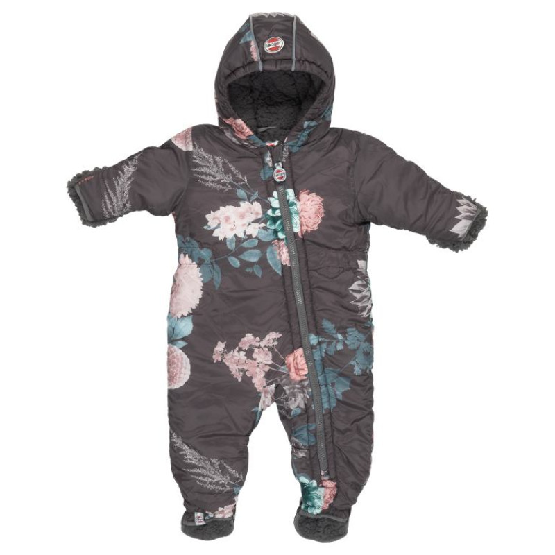 Lodger Skier BotAnimal kombinezons, 18-24 mēn., Raven - SK 587_18-24