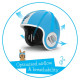 Chillafish Bobbi aizsagķīvere bērniem no 4 līdz 8 gadiem,zila, S-izmērs - CPHLS01BLU