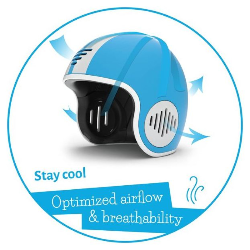 Chillafish Bobbi aizsagķīvere bērniem no 4 līdz 8 gadiem,zila, S-izmērs - CPHLS02BLU