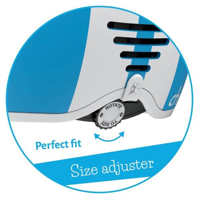 Chillafish Bobbi aizsagķīvere bērniem no 4 līdz 8 gadiem,zila, S-izmērs - CPHLS02BLU