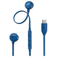 JBL USB-C austiņas, zilas - JBLT305CBLU