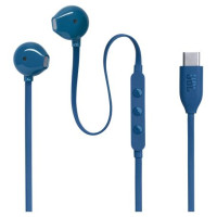 JBL USB-C austiņas, zilas - JBLT305CBLU