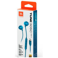 JBL USB-C austiņas, zilas - JBLT305CBLU