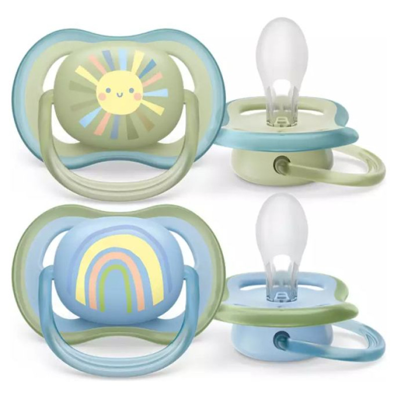 Philips Avent māneklītis Ultra Air, 0-6M (2 gab), zēniem - SCF085/58