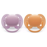 Philips Avent māneklītis Ultra soft Neutral, 6-18M (2 gab), meitenēm - SCF091/33