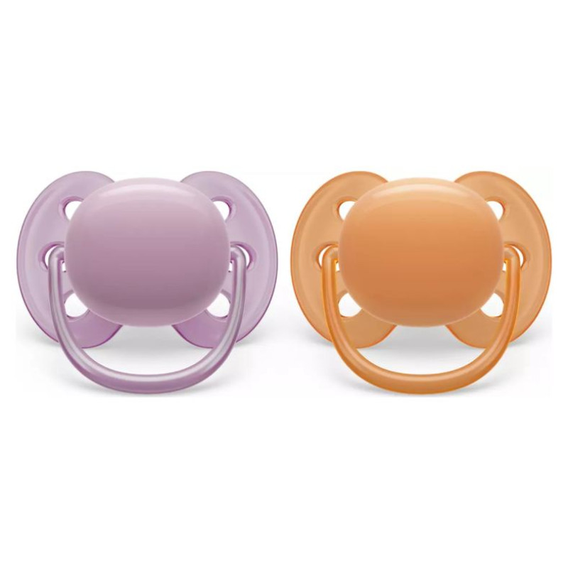 Philips Avent māneklītis Ultra soft Neutral, 6-18M (2 gab), meitenēm - SCF091/33