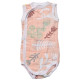 Lodger Romper Botanimal kokvilnas bodijs bez piedurknēm, Plush, 68 cm - RF 073_68