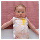 Lodger Romper Botanimal kokvilnas bodijs bez piedurknēm, Plush, 68 cm - RF 073_68