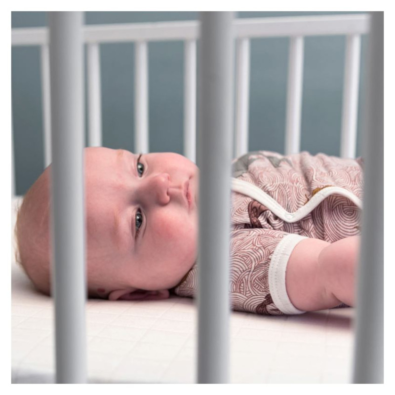 Lodger Romper Empire Fish kokvilnas bodijs ar īsām piedurknēm, Nocture, 68 cm - RF 077_68