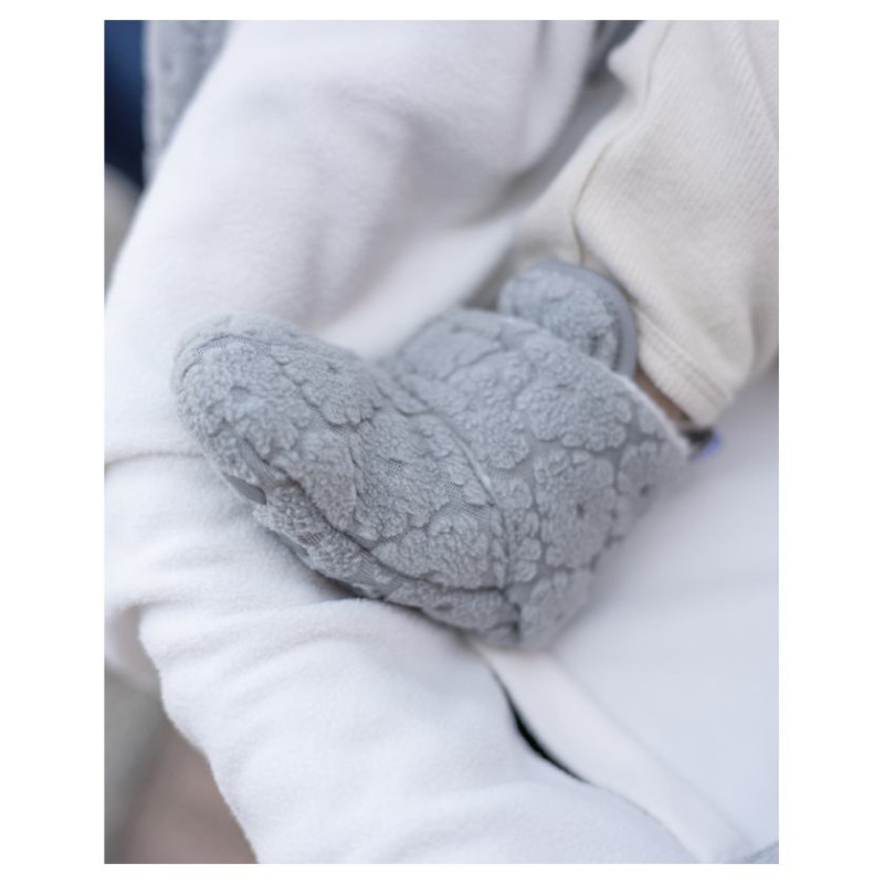 Lodger Slipper Folklore Fleece čībiņas, Drizzle, 3-6m - SL 629_3-6