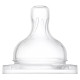 Philips Avent Pretkoliku barošanas pudeļu silikona knupīši, vidēja plūsma, 3M+ (2 gab.) - SCY763/02