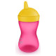 Philips Avent My Grippy mācību krūzīte ar cietu snīpi 300ml, 18M+, rozā - SCF804/04