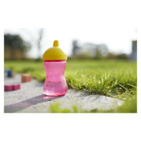 Philips Avent My Grippy mācību krūzīte ar cietu snīpi 300ml, 18M+, rozā - SCF804/04