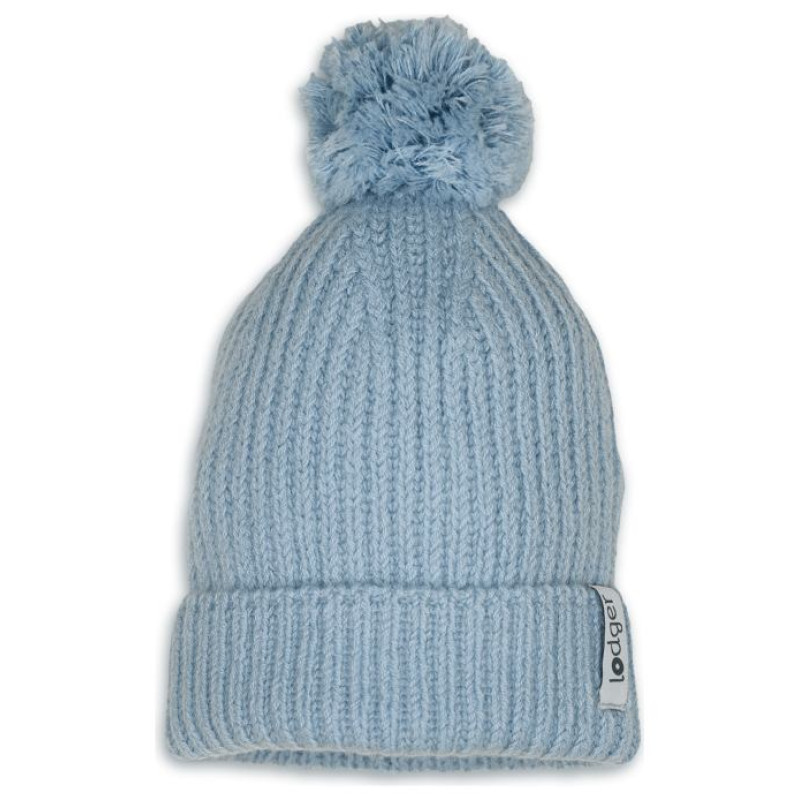Lodger Hatter Folklore merino vilnas cepure, Blue Fogg, 6-12m - HTM 110_6-12