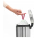 Brabantia atkritumu tvertne ar pedāli NewIcon, 3L, Matt Steel Fingerprint Proof - 112164