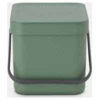 Brabantia atkritumu tvertne Sort & Go, 6 l, Fir Green - 129841