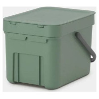Brabantia atkritumu tvertne Sort & Go, 6 l, Fir Green - 129841