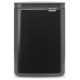 Brabantia atkritumu tvertne Bo, 7l, Matt Black - 222900
