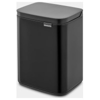 Brabantia atkritumu tvertne Bo, 7l, Matt Black - 222900