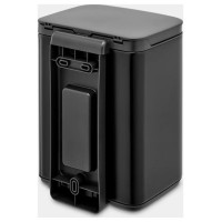 Brabantia atkritumu tvertne Bo, 7l, Matt Black - 222900