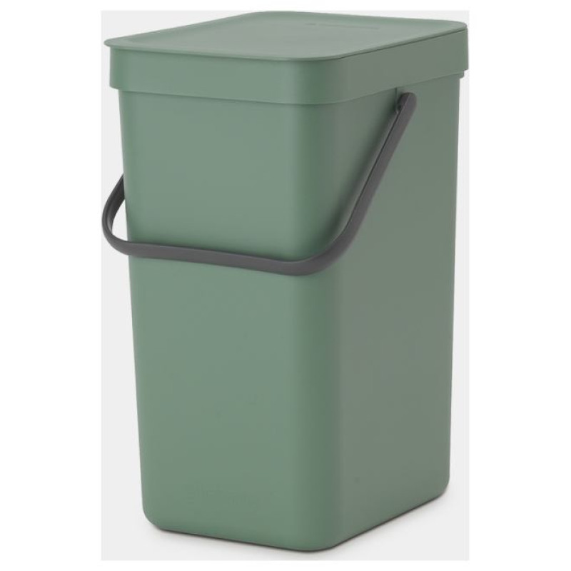 Brabantia atkritumu tvertne Sort & Go, 12 l, Fir Green - 129803
