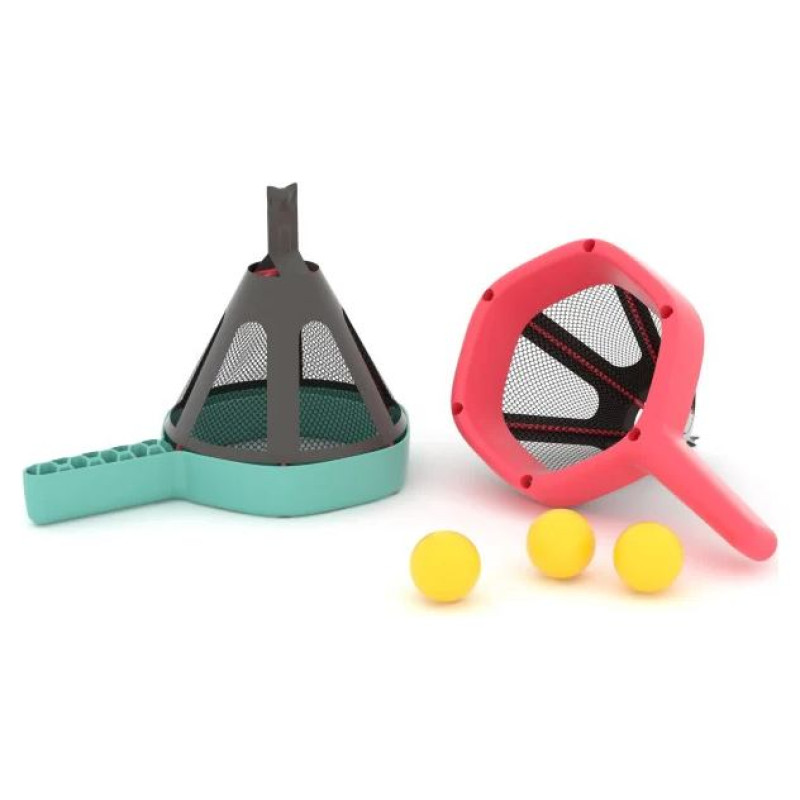 Chillafish Dodgi &scaron;au&scaron;anas un ķer&scaron;anas spēle , no 14 gadiem,coral mint dzeltens - CPDD01CMY