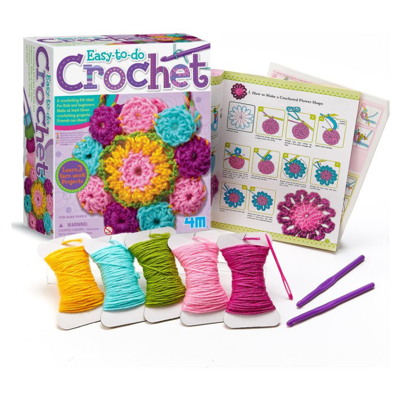 4M komplekts Easy-To-Do Tamborē&scaron;anas māksla