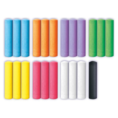 SES Āra krītiņu komplekts spainītī, 22 gab.