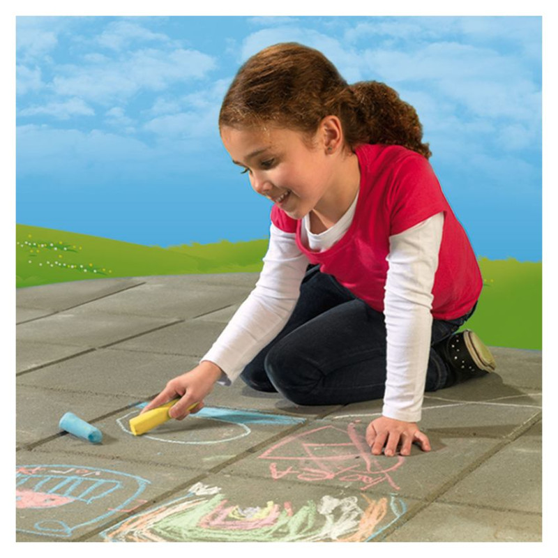 SES Āra krītiņu komplekts spainītī, 22 gab.