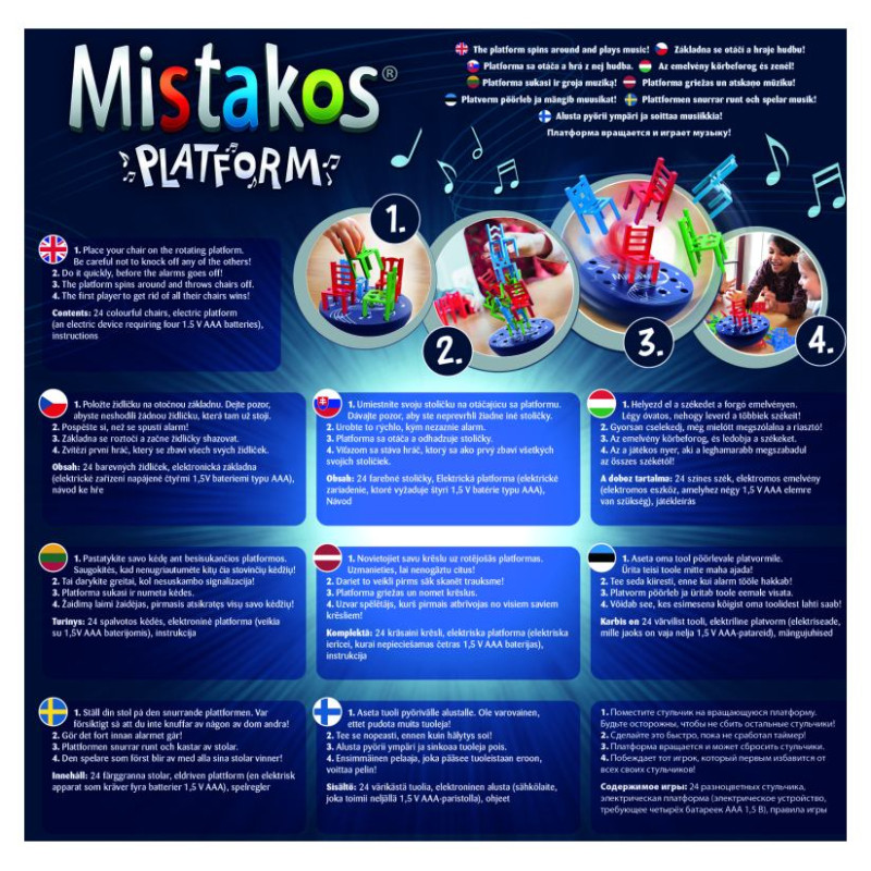 Trefl Mistakos Platforma galda spēle