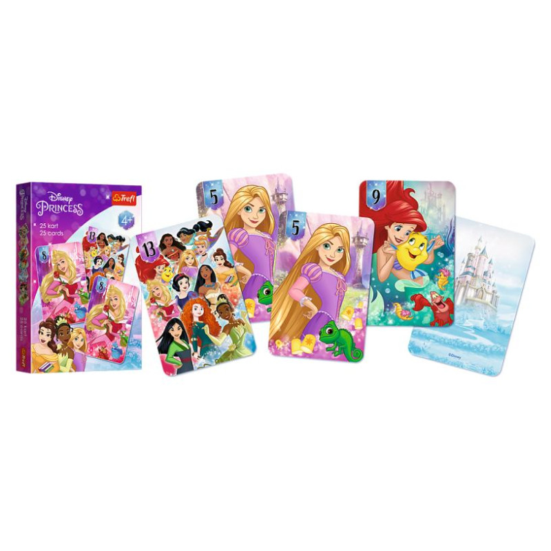 Trefl DISNEY PRINCESS Kār&scaron;u spēle Princeses