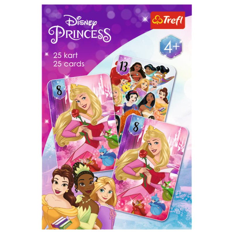 Trefl DISNEY PRINCESS Kār&scaron;u spēle Princeses