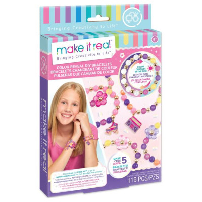 Make It Real Rokassprādžu izgatavo&scaron;anas komplekts Color Reveal