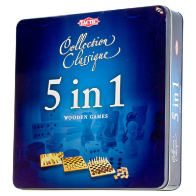 Tactic Galda spēle 5 spēles vienā Collection Classique